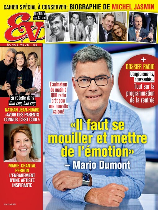 Title details for Échos Vedettes by TVA Publications Inc. - Available